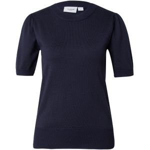 Saint Tropez - Knitwear - Blauw - 3/4 Mouwen - Ronde Hals