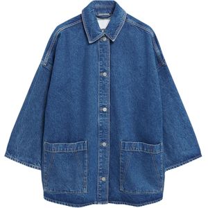 Armedangels - Draapy - Spijkerjack - Dames - Oversized Snit - Knoopsluiting