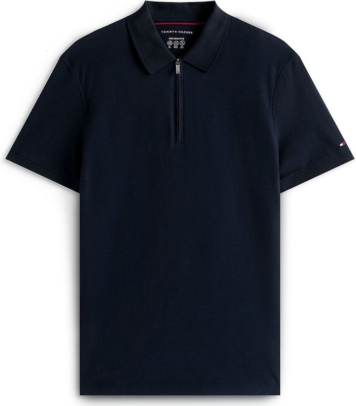 Tommy Hilfiger - Poloshirt - Effen - Regular Fit - Katoen