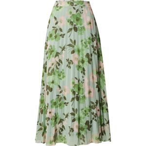 VILA Rok  mintgroen / donkergroen / rosa