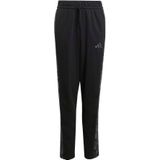 Sportbroek - Zwart - Sweatstof - Regular Pasvorm