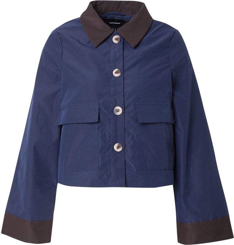 VERO MODA Tussenjas 'VMVIC'  marine / zwart