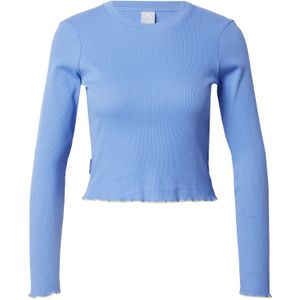 Iriedaily Shirt 'Konti'  taupe / lichtblauw