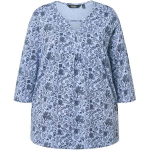 Ulla Popken Shirt  lichtblauw