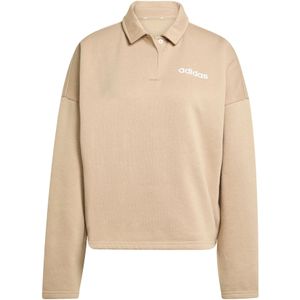 Sweater - Warm Sandstone - Katoen/Polyester/Viscose - Sportief