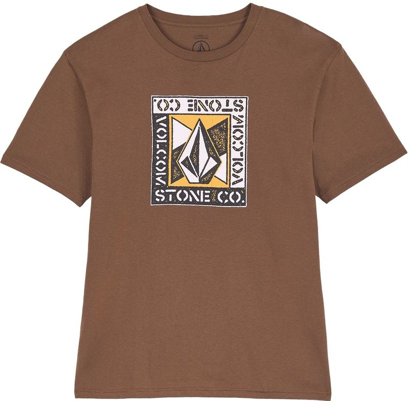 Volcom Shirt 'ANGLE IRON'  lichtbruin