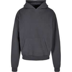 DEF Sweatshirt 'Drink'  donkergrijs / zwart