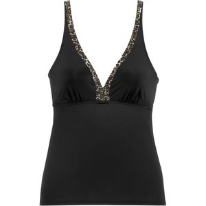 LASCANA Tankinitop  bruin / zwart