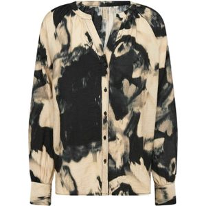 Soyaconcept Blouse 'Nadire 1'  beige / taupe / zwart