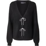 Pcanna - Strik Gebreid Vest - V-hals - Lange Mouwen - Regular Fit