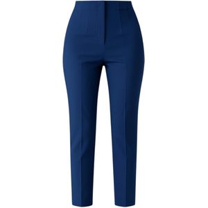 fashionshowcase Bandplooibroek 'Alessia'  marine