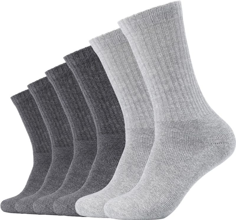 s.Oliver - Sportsokken Essentials - Grijs - 6 Paar
