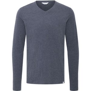 !Solid Shirt  blauw / wit