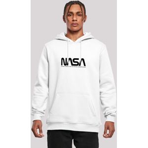 F4NT4STIC Sweatshirt 'NASA '  zwart / wit