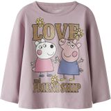NAME IT Shirt 'NMFDADA PEPPA'  goud / eosine / oudroze / wit
