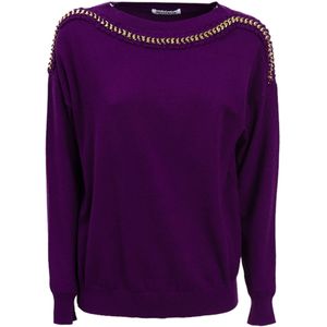 Influencer Trui  aubergine