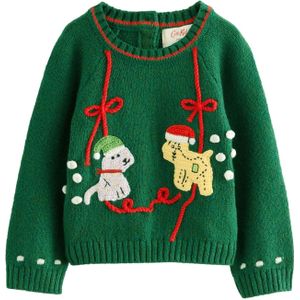 Next Trui  geel / groen / rood / wit