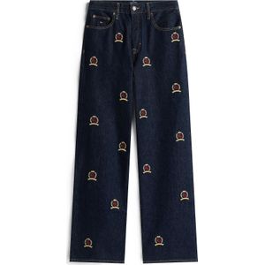 Tommy Jeans Jeans 'Mia'  indigo / geel / rood