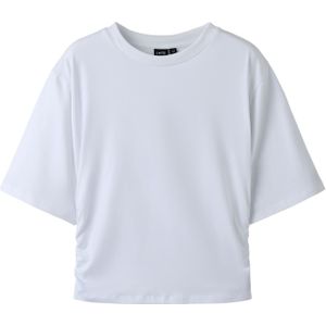 LMTD - Shirt - Wit - Effen - Halve Mouw - Normale Pasvorm