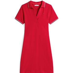 TOMMY HILFIGER Jurk '1985'  navy / rood / wit