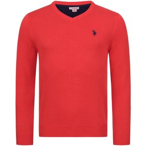 U.S. POLO ASSN. Trui  navy / rood