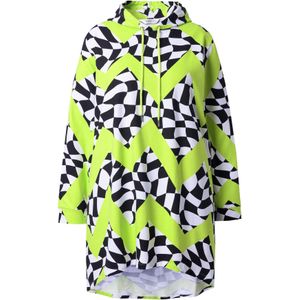 Angel of Style Sweatshirt  neongroen / zwart / wit