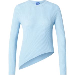 HUGO Trui 'Somy_B'  blauw / hemelsblauw / wit