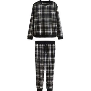 Next Pyjama lang 'Motionflex'  donkergrijs / zwart / wit