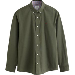 Next Overhemd  olijfgroen