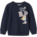 Sweatshirt - Bluey - Lange Mouwen - Ronde Hals - Geribde Manchetten