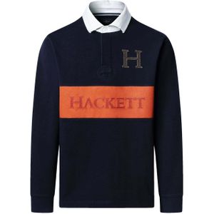 Hackett - Heritage Rally - Poloshirt - Lange Mouw - Katoen