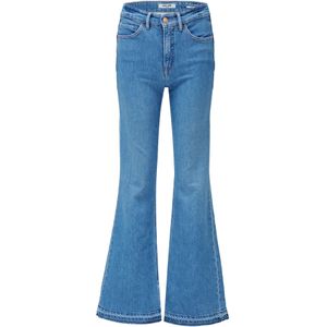 Salsa - Faith - Spijkerbroek - Blauw - Flare Fit - Hoge Taille