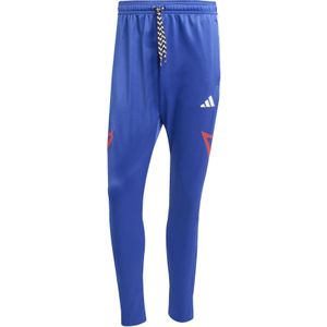 ADIDAS SPORTSWEAR Sportbroek 'Tiro'  blauw / donkeroranje / wit