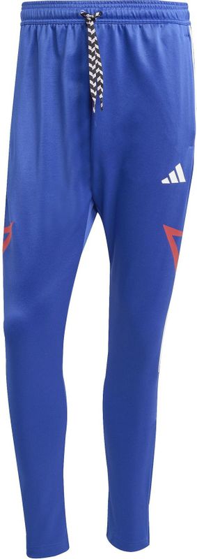 ADIDAS SPORTSWEAR Sportbroek 'Tiro'  blauw / donkeroranje / wit