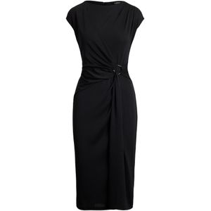 Lauren Ralph Lauren - Jurk - Zwart - Jersey - 3/4 Lengte