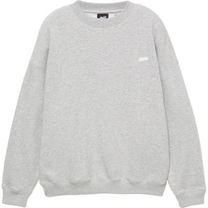 Pull&Bear Sweatshirt 'STWD'  lichtgrijs / wit