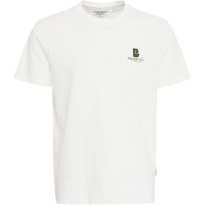 BLEND Shirt 'BHEMMERT'  olijfgroen / offwhite