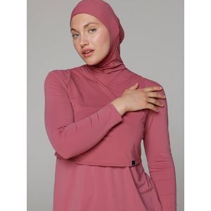 SIYA Swimwear Badpak 'Hijab'  kersrood