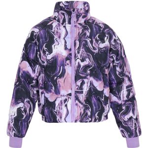 myMo ATHLSR Winterjas 'Athleisure'  lila / lavendel / rosa / zwart