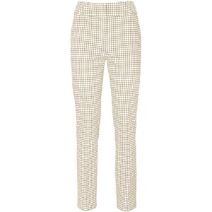 heine Broek  camel / wit