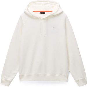 Napapijri - B-Nedles - Hoodie - Wit - Relaxed Fit - 100% Katoen