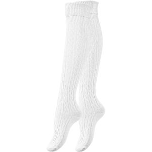 Vincent Creation Overknee kousen  wit