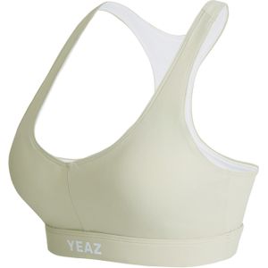 YEAZ Sport bh 'Celeb'  pastelgroen / zilver