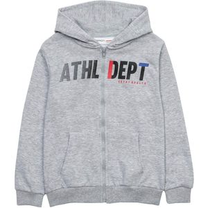 MINOTI Sweatvest  donkerblauw / grijs gemêleerd / vuurrood / zwart