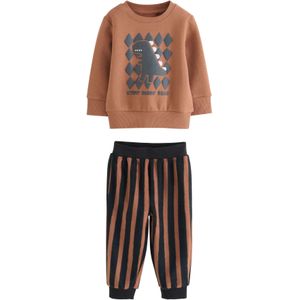 Next Nachtkledij  navy / bruin / zwart / wit