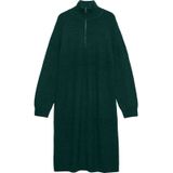 Vmlefile - Midi-jurk - Gebreid - Hoge Hals - Lange Mouwen - Regular Fit