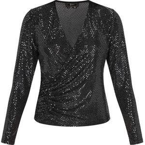 faina Blouse  zwart
