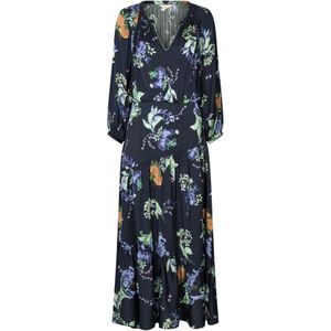 Odd Molly Jurk 'The Prom'  nachtblauw / gemengde kleuren