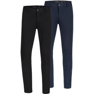 INDICODE JEANS Chino  nachtblauw / zwart