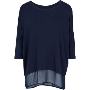 LINEA TESINI - Oversized Shirt - Marine - 1-delig